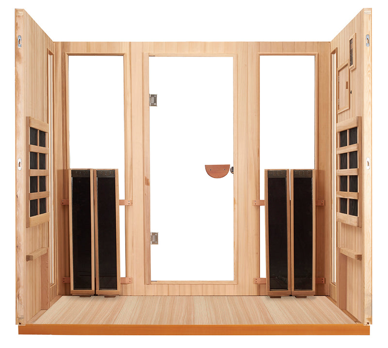 Clearlight® SANCTUARY OUTDOOR 5 FULL SPECTRUM INFRARED SAUNA (4-5 PERSON)