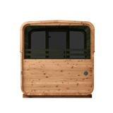 3-4 Person Thermory Square Sauna No 42 with Terrace & Window
