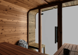 3-4 Person Thermory Square Sauna No 43 with Terrace
