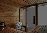 6 Person Thermory Square Sauna No 41 with Terrace
