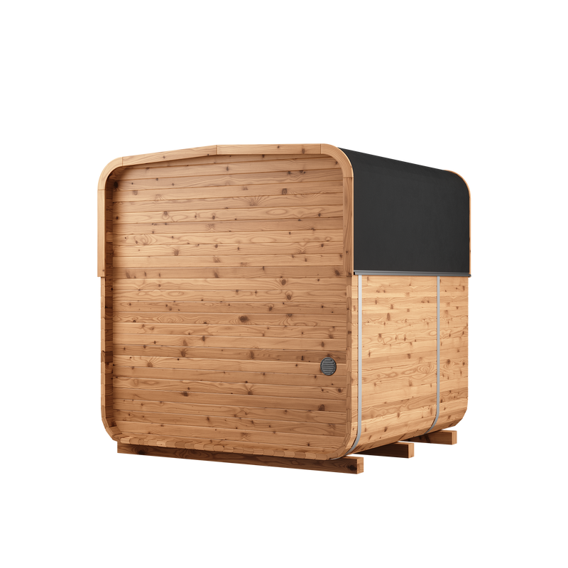 3-4 Person Thermory Square Sauna No 43 with Terrace