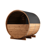 6 Person Thermory Barrel Sauna No. 62 (with window - 7.3ft diameter)