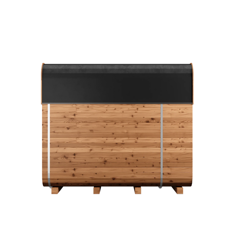 6 Person Thermory Square Sauna No 41 with Terrace