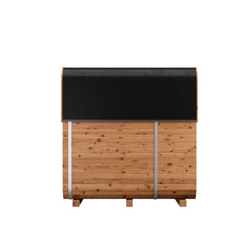 3-4 Person Thermory Square Sauna No 43 with Terrace