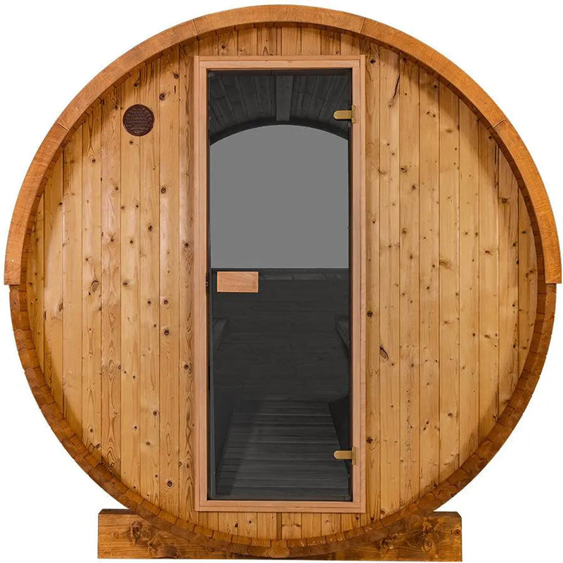 4 person Thermory Barrel Sauna No. 52 (with window)